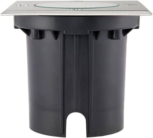 كشاف دفن أرضي مربع بعدسة 7 سم 5 واط انارة اصفر 300...