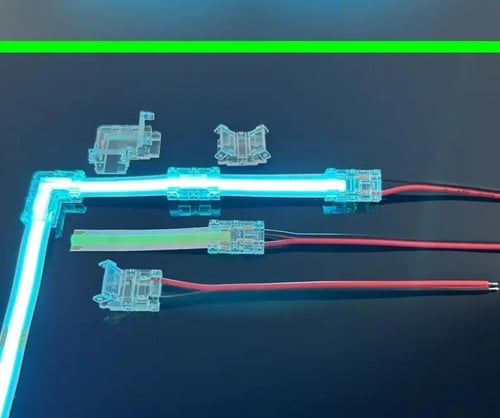 توصيلة ليد 12 V او 24 V زاوية