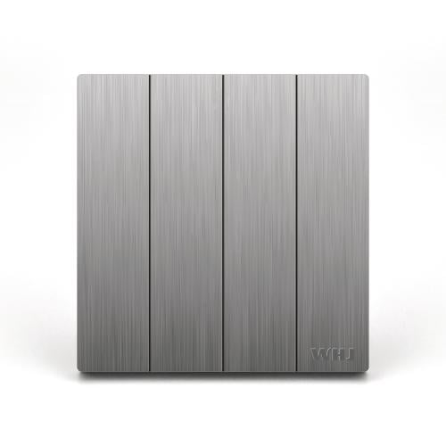 مفتاح رباعي 16 امبير رصاصي موديل T1