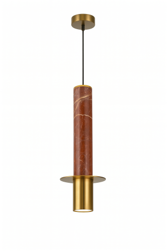 علاقي رخامي بني مع طربوش 60410