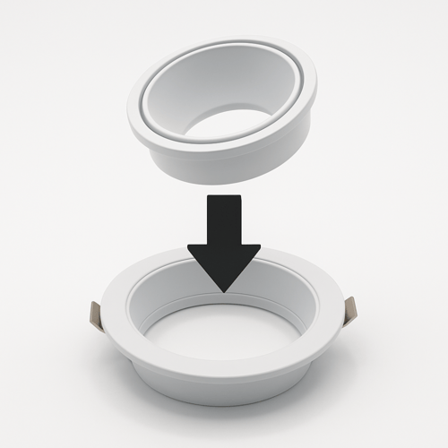 اطار ضد التوهج المنيوم 7 سم فتحه 1600للصيانه بدون...
