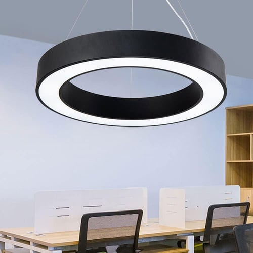 علاقي مكتبي دائري بانل 60 سم المنيوم 45 وات اطار ا...