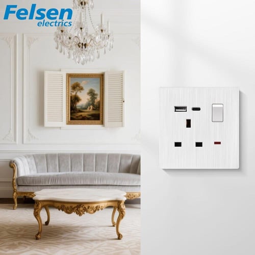 فيش USB + تايب ابيض Felsen بيانو، ضمان 25 سنة