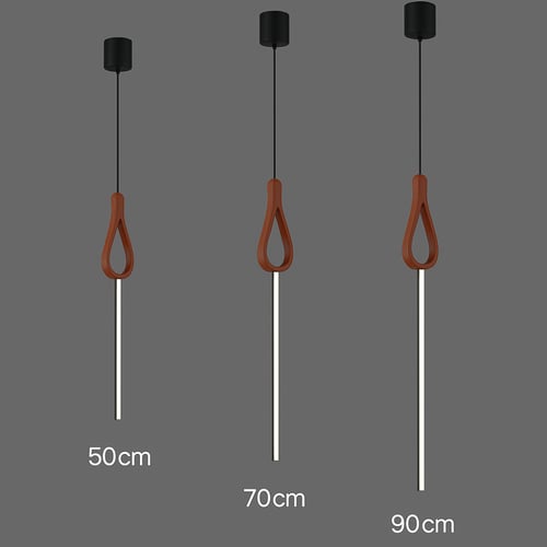 علاقي مودرن جلد فاخر اسود | موديل PC2024097 | متوف...