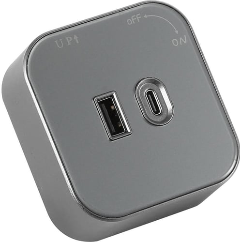 فيش تراك USB Type-C مربع متوفر بثلاثة ألوان أنيقة...