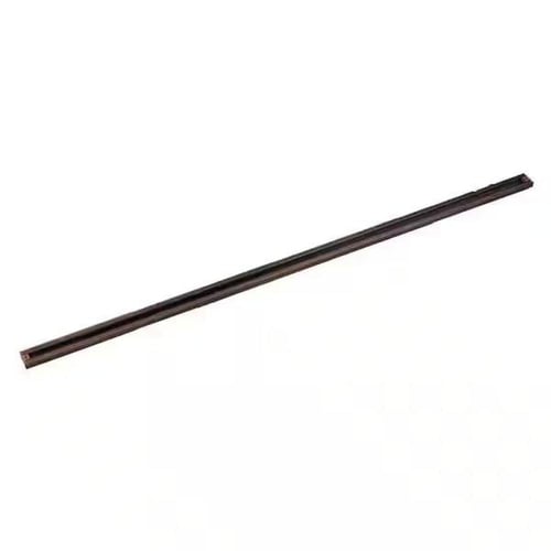 مجرى تراك لايت ألومنيوم ثقيل 2متر مقوى أسود