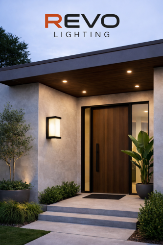 فانوس جداري خارجي LED أسود بإضاءة صفراء 15 واط 325...