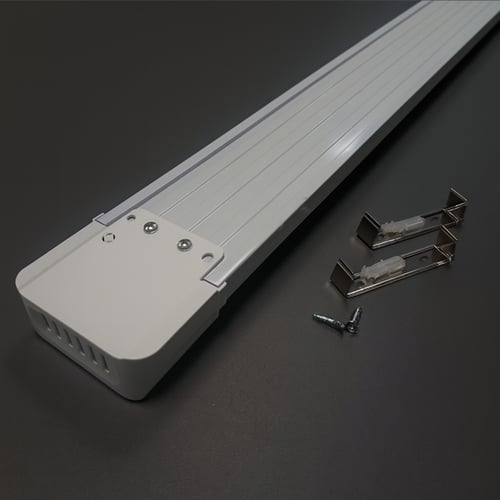 نجف 120 سم شفاف 80 واط انارة ابيض 6500K