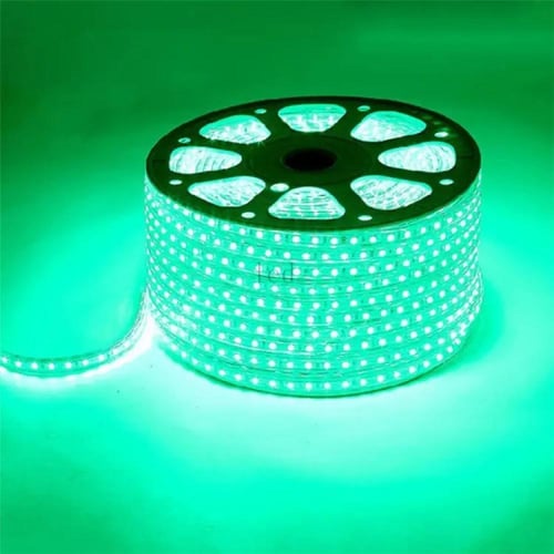 شريط ليد 50 متر 3 خط لون اصفر 12 واط ضمان 3 سنوات