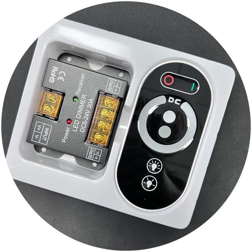 ريموت تحكم دايمر لشريط الانارة المخفية 12V*24V (ست...
