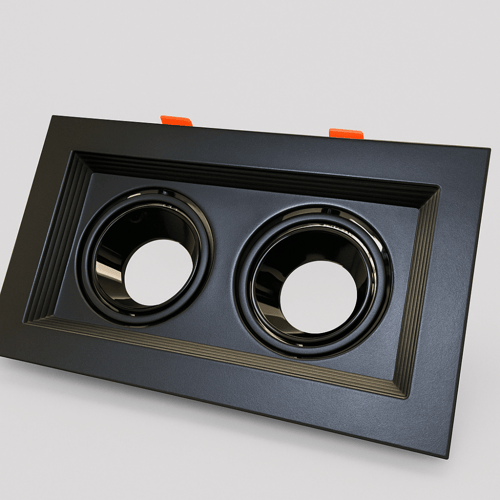 اطار ضد التوهج عريض مخطط المنيوم1618 مقاس 10×20 سم...