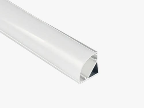 بروفايل زاوية جدار مضلع سيلفر 1.6*1.6*1 سم 3 متر X...