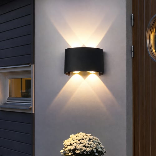 جداري خارجي LED المنيوم ب بقدرة 15واط 3725 مقاومة...