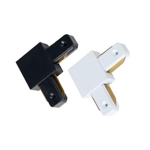 توصيلة زاويه مجرى تراك لايت متوفر اللون الابيض واس...