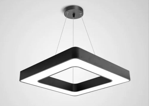 علاقي مكتبي مربع بانل 60 سم المنيوم 45 وات اطار اس...