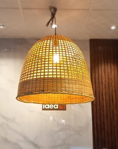 علاقي تراثية قش خزف قبعه بطول 50 سم×عرض 50سم رقم ا...