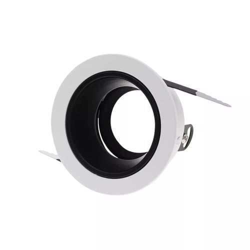 اطار عميق ثابت ضد التوهج المنيوم ابيض داخلية سودا...