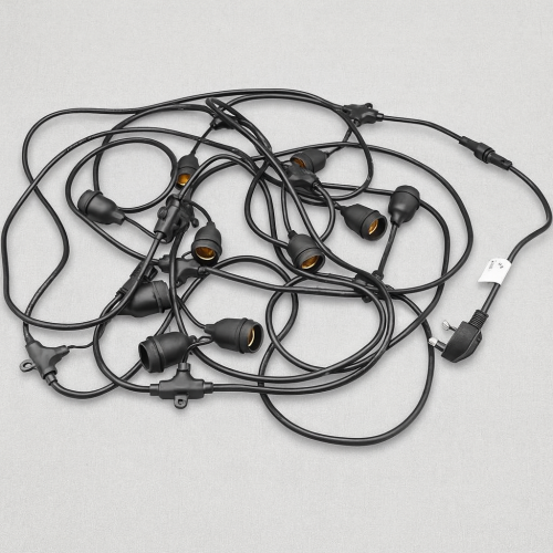 عقد لمبات 100 متر100 لمبة بقاعدة E27 قاعدة كبس مكي...