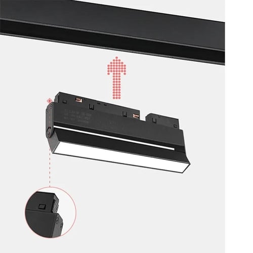 بنل إنارة مسار مغناطيسي متحرك | إنارة ذكية مودرن ب...
