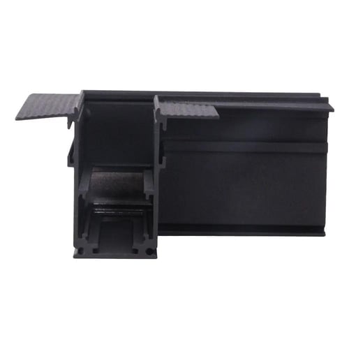 زاوية مسار مغناطيسي من الألومنيوم (دفن قبل الجبس)