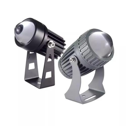 كشاف غرس ليزر 10 واط ليد المنيوم انارة صفراء 3000K...