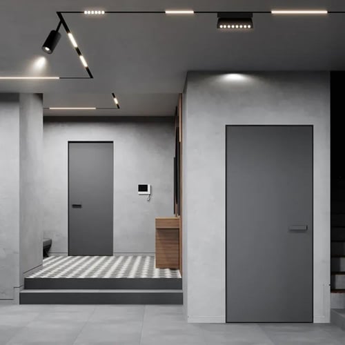 اضاءة موجهة مسار مغناطيسي ذكي بتحكم كامل بالجوال و...