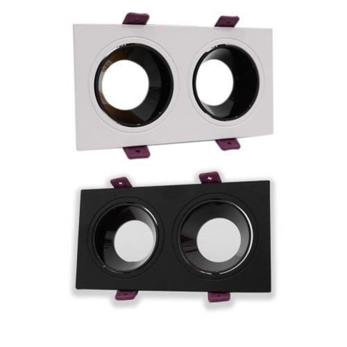 فريم سبوت لايت مربع مزوج المنيوم 1605بعدة الوان ضم...