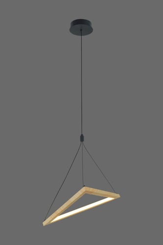 علاقي مودرن مثلث الشكل بخامة خشبية فاخرة PS2024080...