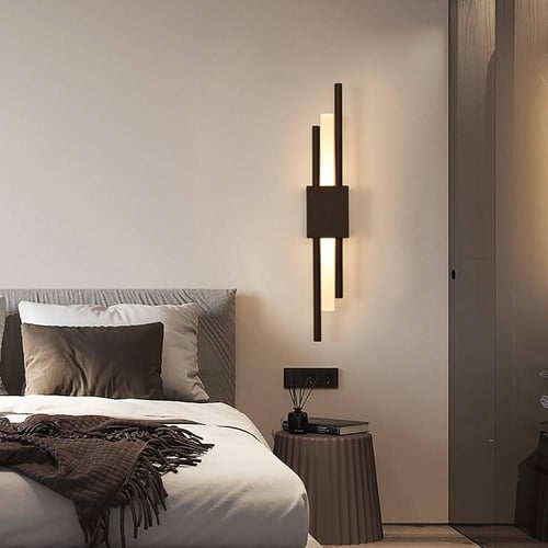 ابليك جداري مودرن اسود ثلاثة لون اضاءاة موديل 7066...