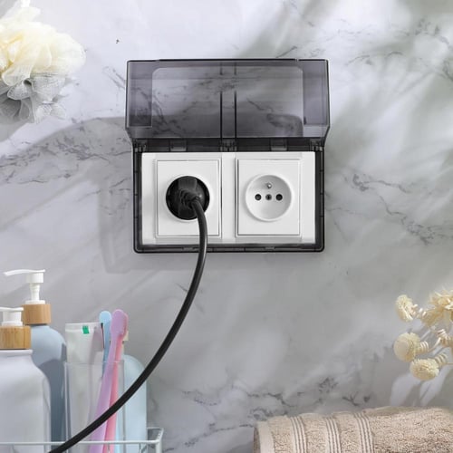 غطاء حماية مزدوج للأفياش والمفاتيح مقاوم للماء وال...