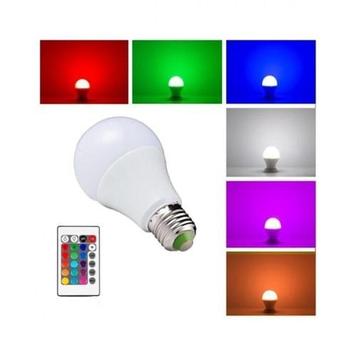 لمبة كروي 9 واط E27 ملون بريموت ضمان 2 سنوات