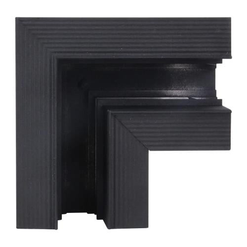 زاوية مسار مغناطيسي من الألومنيوم (دفن قبل الجبس)