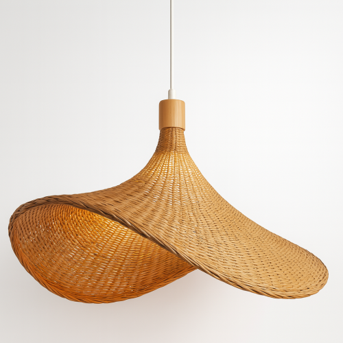 علاقي تراثية قش خزف قبعه بطول 30 سم×عرض 45سم رقم ا...