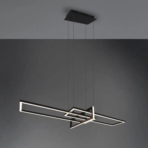 ثريا LED هندسية موديل 2024022 – مستطيلات متداخلة ب...