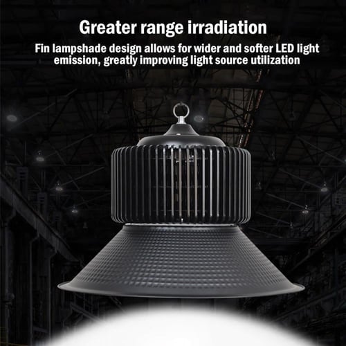 كشاف هنجر طربوش اسود ألمنيوم اسود | قوى 150W-400W...