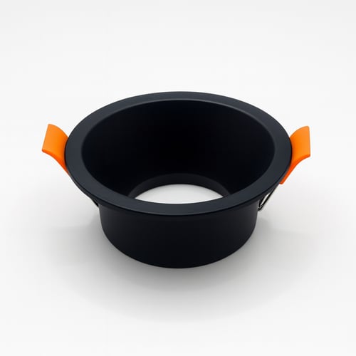 اطار ضد التوهج عميق المنيوم اسود 7 سم ثابت ضمان 3...