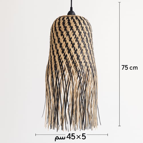 علاقي تراثية قش خزف اغصان بطول 75 سم×عرض 45سم رقم...