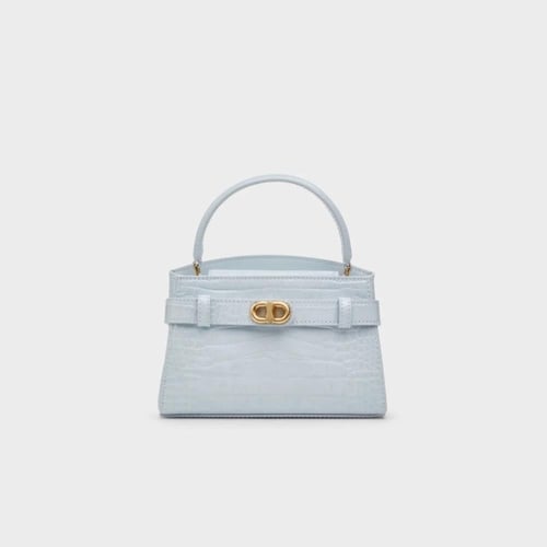 Aubrielle Croc-Effect Top - Charles and Keith