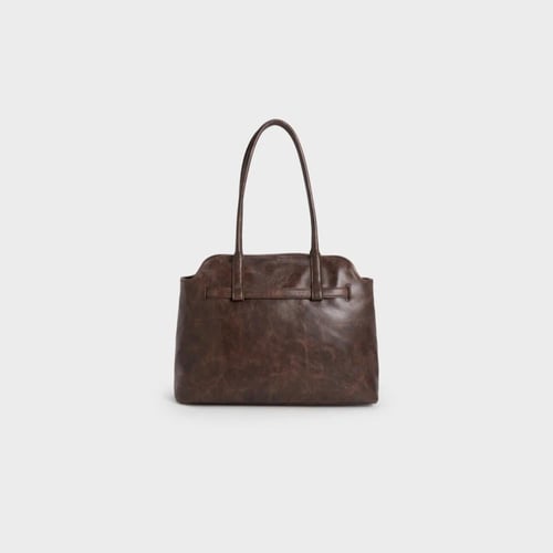 Victoria Belted Trapeze Tote Bag - Charles and Kei...
