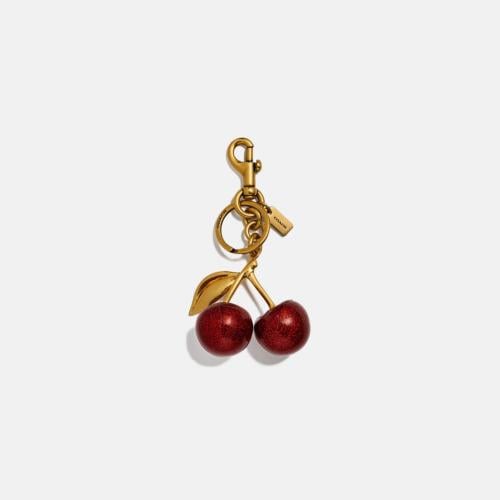 Cherry bag charm - coach