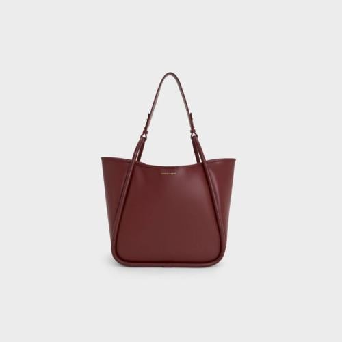 Tubular Slouchy Tote Bag - Charles and Keith