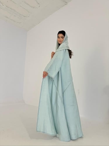 عباية لنن طبيعي قصة كلوش