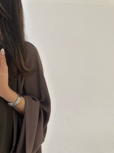 عباية كريب بني فاتح قصة كلوش