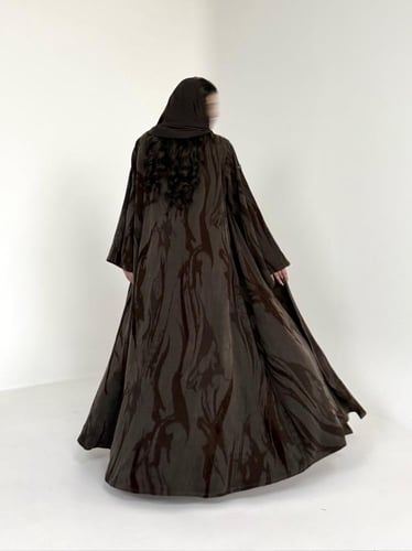 عباية جاكار تركي مع قطيفة