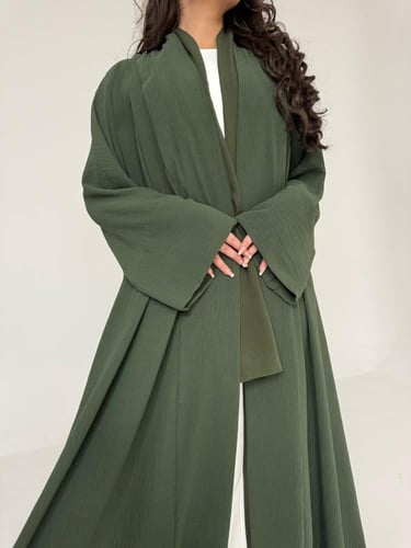 عباية كريب زيتي