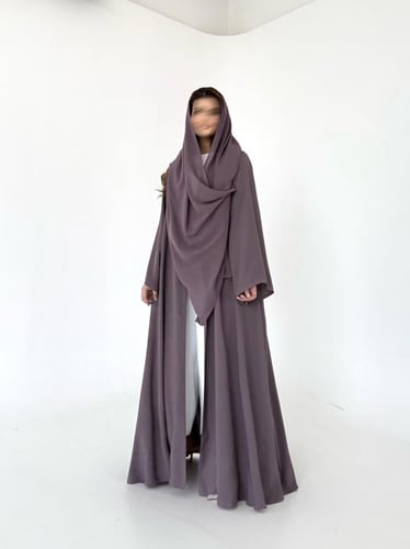 عباية كريب صيفي خفيف