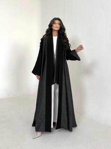 عباية تفته ايطالي مع كريب اسود