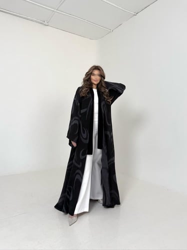 عباية جاكار تركي اسود قصة نص كلوش