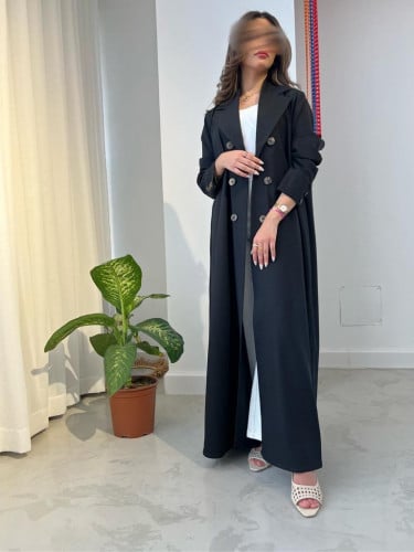 عباية جاكيت أسود