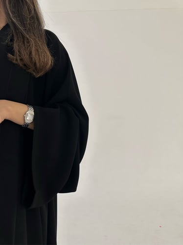 عباية كريب ملكي كلاسيك